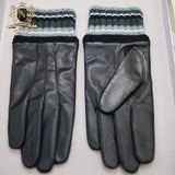 Privately Customized Series Fashion Edition Italian Imported Lambskin Men's Fine GlovesM-30.1