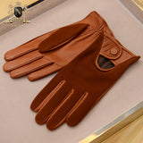 Private custom-made series of perforated breathable men's driving dermal glovesM-23.1